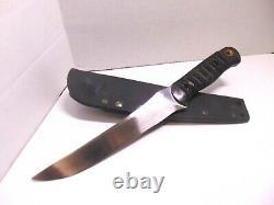 Dawson Fixed Blade Japanese Style Long Knife With Kydex Sheath