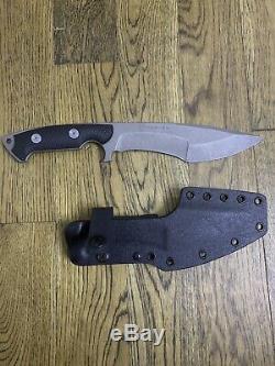 Dervish Knives Ursa Minor, Midtech, 3V Blade, Black G10, Kydex Sheath