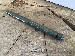 Discontinued Microtech Knife Full Serrated Tanto