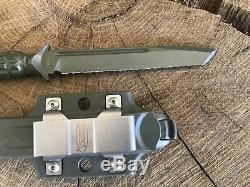 Discontinued Microtech Knife Full Serrated Tanto