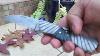 Dkc 106 Fly Boy Dkc Knives Custom Hand Made Damascus Hunting Pocket Folding Bowie Knife