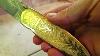 Dkc 46m Golden Ram Medium Dkc Knives Custom Hand Made Damascus Hunting Pocket Folding Bowie Knife