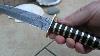 Dkc 6012 Joker Nomano Dkc Knives Custom Hand Made Damascus Hunting Bowie Knife