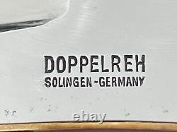 Doppelreh Rostfrei Solingen Germany Stag Fixed Blade Hunting Knife