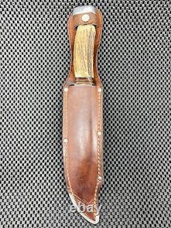 Doppelreh Rostfrei Solingen Germany Stag Fixed Blade Hunting Knife