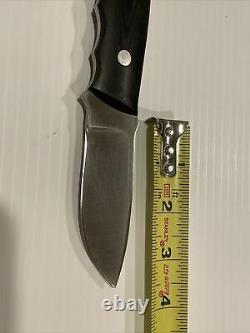 Dozier Custom Fixed Blade Knife D2 Arkansas Made With Sheath