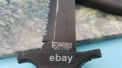 EICKHORN Solingen KM 2000 Military Black blade Tanto fixed Blade knife
