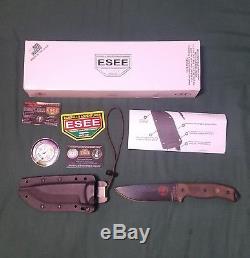 ESEE Model 5 Fixed Blade Survival Knife High Carbon Steel with Kydex Sheath