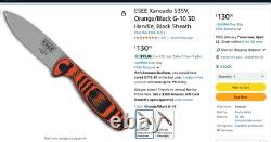 ESEE Xancudo Fixed Knife 3, Custom Painted with Architect Sheath