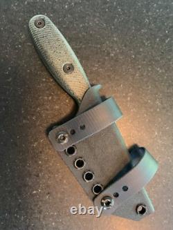 ESEE Xancudo Fixed Knife 3, Custom Painted with Architect Sheath