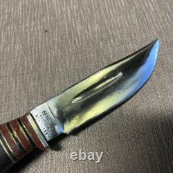 EXCELLENT, Vintage, Wade & Butcher Firths, Stag Pommel, Sheffield Eng. Sheath