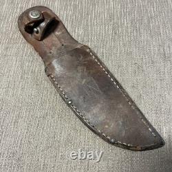 EXCELLENT, Vintage, Wade & Butcher Firths, Stag Pommel, Sheffield Eng. Sheath