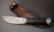 Early 1920's Marbles USA Woodcraft Stacked Leather Hunting Skinning Knife