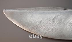 Early 1920's Marbles USA Woodcraft Stacked Leather Hunting Skinning Knife