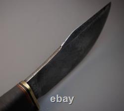 Early 1920's Marbles USA Woodcraft Stacked Leather Hunting Skinning Knife