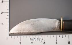 Early 1920's Marbles USA Woodcraft Stacked Leather Hunting Skinning Knife