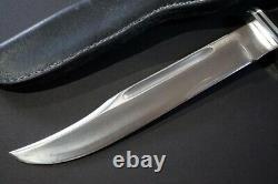 Early BUCK GENERAL 120 pre-'73 Inverted 2-line Fixed Blade Hunting Knife