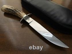 Early David Anders (ABS Mastersmith M. S.) Custom Fixed Blade Hunting Knife