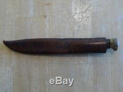 Early M. S. A. Co Knife with Original Tube Sheath