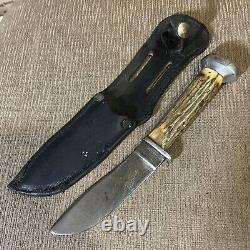 Early, Vintage 1930's, Remington Dupont, RH-UMC 320 Model, Stag, Sheath