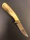 Early Vintage Gerber C425 Skinning Hunting Knife Genuine Stag Portland Oregon US
