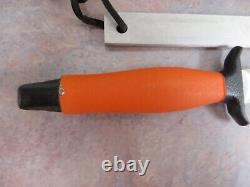 Eddie Bauer Orange Handle Mark ll Gerber Knife Eb Sheath + EB Steel