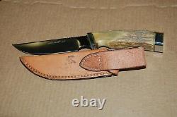 Eddie Bauer Vintage Stag Handle Hunting knife Very Good Condition