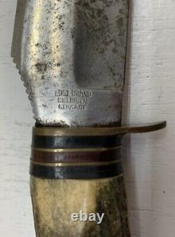 Edge Brand 479 Original Buffalo Skinner Knife withSheath Made in Germany