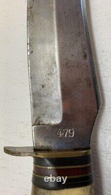 Edge Brand 479 Original Buffalo Skinner Knife withSheath Made in Germany