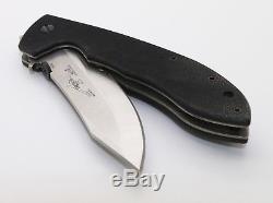 Emerson Hunting Folding Knife CQC-8 USA Serrated Edge Satin MINTY Mini Horseman