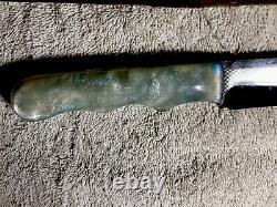 Estate Find Bowie Knife Made From A File