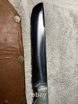 Estate Find Bowie Knife Made From A File