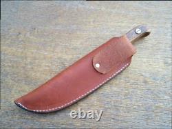 FINE Customized Vintage PIC Germany White Hunter-style Carbon Steel GUIDE Knife