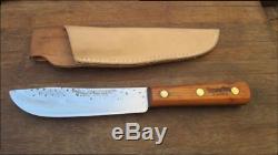 FINE Old Remington Carbon Steel Butcher-style Hunting/Skinning Knife RAZOR SHARP