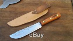 FINE Old Remington Carbon Steel Butcher-style Hunting/Skinning Knife RAZOR SHARP