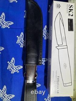 Fallkniven Embla Fixed Knife 4 Cobalt Steel Blade Ironwood Handle SK2 Embla
