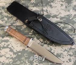 Fallkniven Northern Lights NL3 NJORD Fixed Blade Knife &Black Leather Sheath