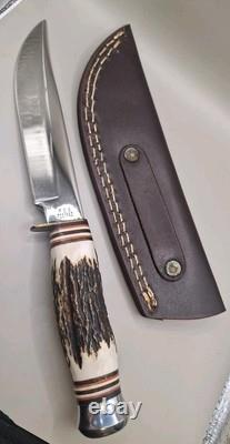 Fes Ferdinand Everts Sohn Gmbh &co. Germany Knife Stag Hndl Rostfrei Blade Mint