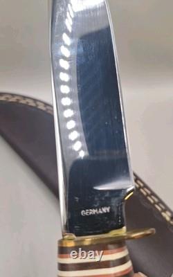 Fes Ferdinand Everts Sohn Gmbh &co. Germany Knife Stag Hndl Rostfrei Blade Mint