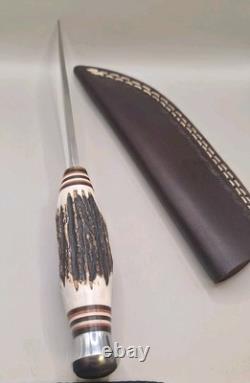 Fes Ferdinand Everts Sohn Gmbh &co. Germany Knife Stag Hndl Rostfrei Blade Mint