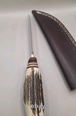 Fes Ferdinand Everts Sohn Gmbh &co. Germany Knife Stag Hndl Rostfrei Blade Mint