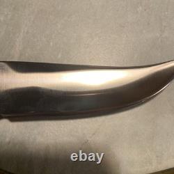 Fire River Sportsman Hunting Knife handmade vintage 4.5 blade New Never Used