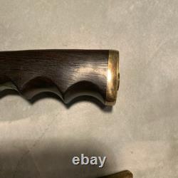 Fire River Sportsman Hunting Knife handmade vintage 4.5 blade New Never Used