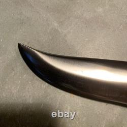 Fire River Sportsman Hunting Knife handmade vintage 4.5 blade New Never Used