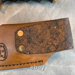Fire River Sportsman Hunting Knife handmade vintage 4.5 blade New Never Used