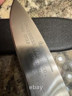 Fixed BladBlackie Collins Gerber Frisco Shiv MINT