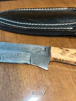 Fixed Blade Shokunin Knife Perfect Hunting Camping Utility Knife with Sheath