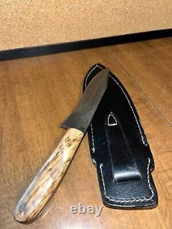 Fixed Blade Shokunin Knife Perfect Hunting Camping Utility Knife with Sheath