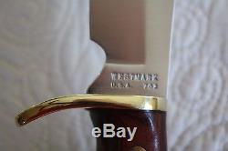 Flawless WESTMARK hunting knife, Model 702 with original sheath