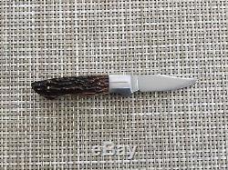 Frazier Handmade knives custom hunting knife withsheath